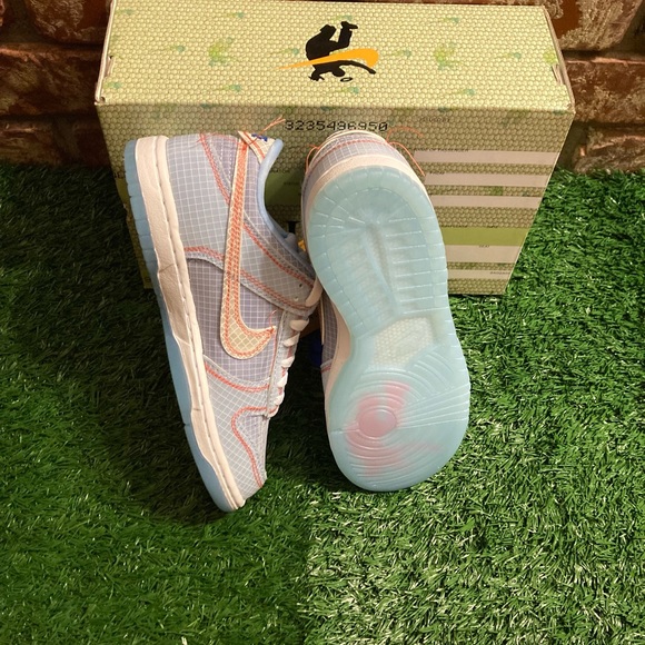 Union LA x Nike Dunk Low Blue MENS 4.5 DJ9649-400 - Picture 8 of 11